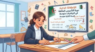 دورة التأسيس المكثفة في الرياضيات سنة الثانية متوسط