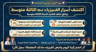 اكتشف أسرار الفيزياء: نحو التفوق في السنة الثالثة متوسط