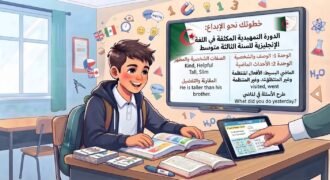 الدورة التمهيدية المكثفة في اللغة الإنجليزية للسنة الثالثة متوسط