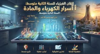 إتقان الفيزياء: أسرار الكهرباء والمادة – السنة الثانية متوسط