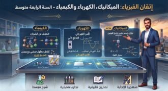 إتقان الفيزياء: الميكانيك، الكهرباء والكيمياء – السنة الرابعة متوسط